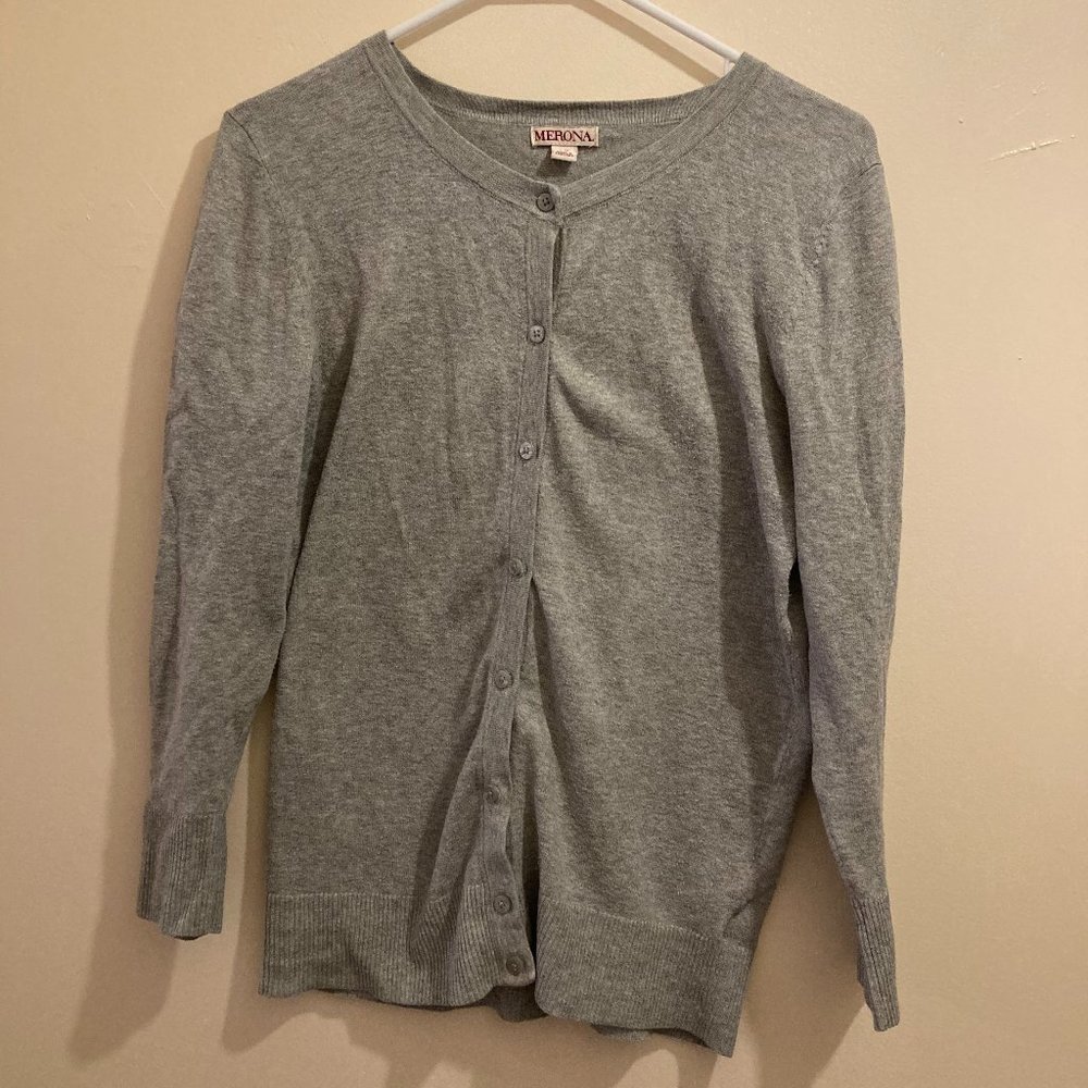 Gray Cardigan Size S